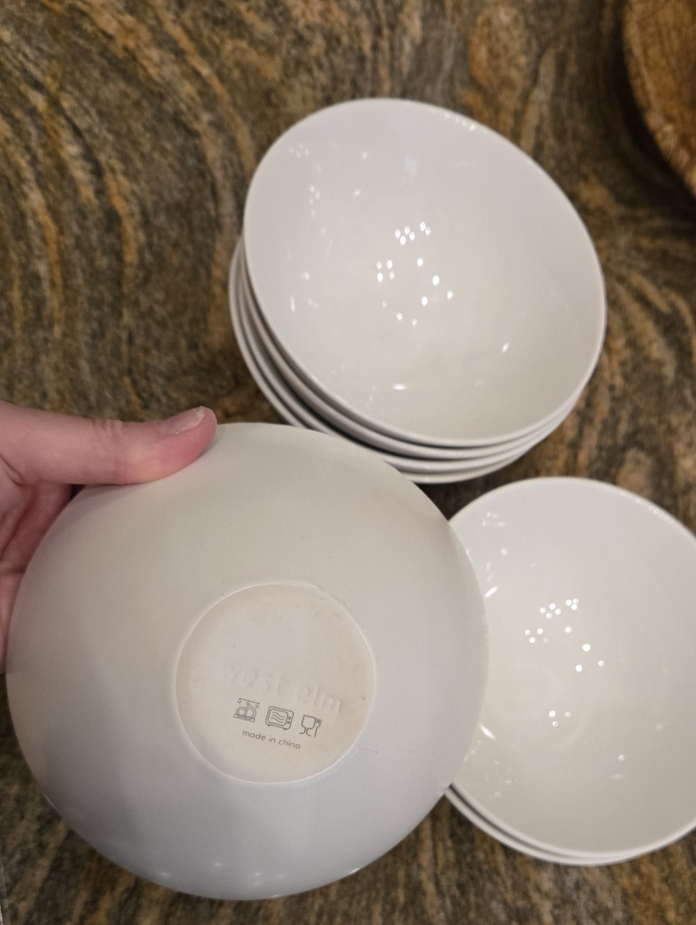 West Elm 7 Pc Plates